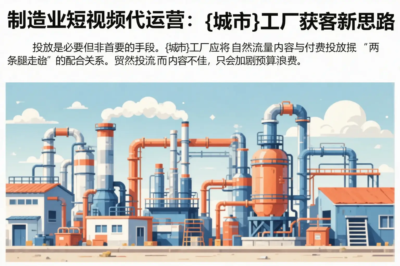 制造业短视频代运营：夹江工厂获客新思路